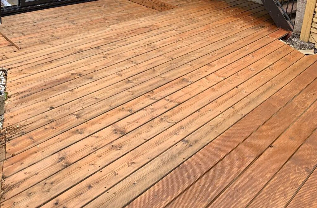 ADC decking cleaning and restoration
