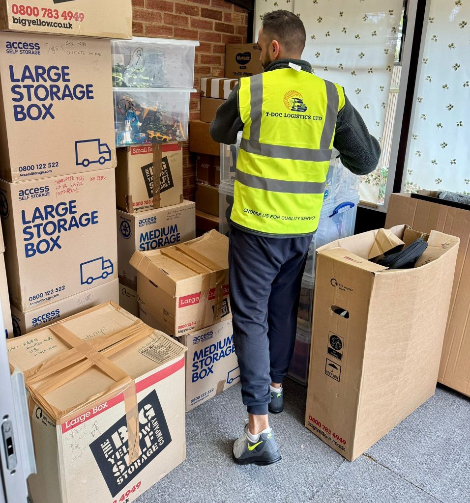 T-Doc Logistics team handling a house removal