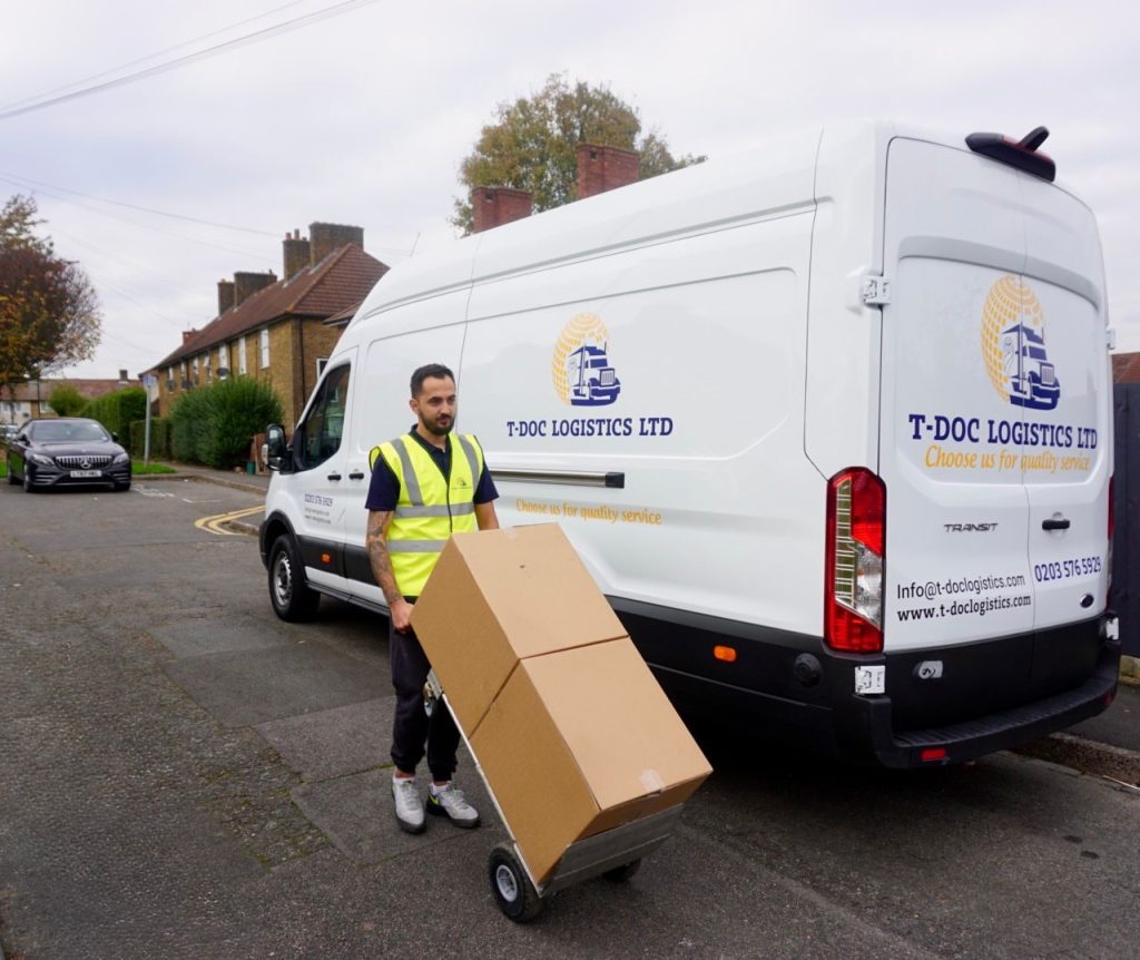 T-Doc Logistics same-day delivery with van